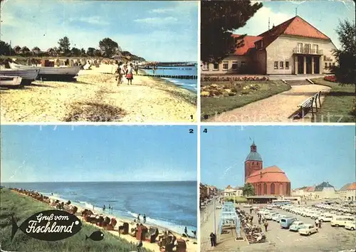 AK / Ansichtskarte Ahrenshoop Ostseebad Strand Wustrow Dierhagen Ribnitz Damgarten Fischland Ostsee Kat. Ahrenshoop