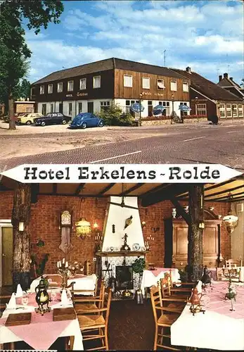 AK / Ansichtskarte Rolde Hotel Erkelens Gaststube Kat. Rolde