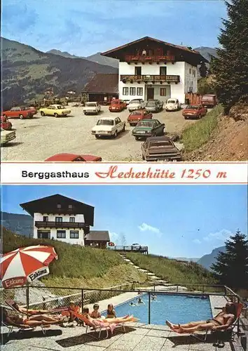 AK / Ansichtskarte Viehhofen Salzburg Berggasthaus Hecherhuette