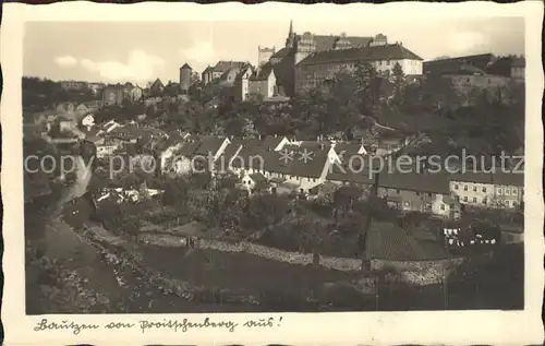 AK / Ansichtskarte Bautzen Blick vom Proitschenberg Schloss Ortenburg Kat. Bautzen