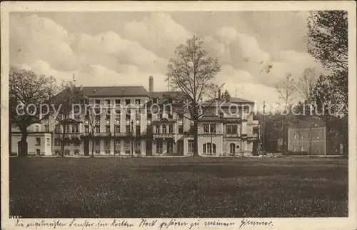 AK / Ansichtskarte Bad Kreischa Sanatorium Grosses Kurhaus