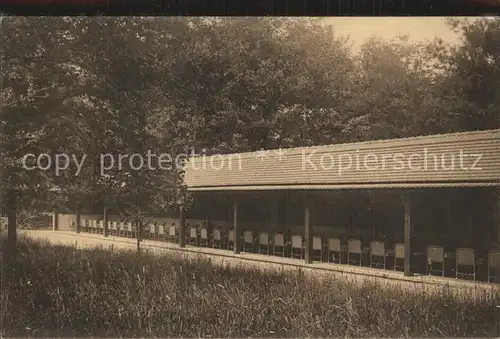 AK / Ansichtskarte Bad Kreischa Sanatorium Neue Liegehalle