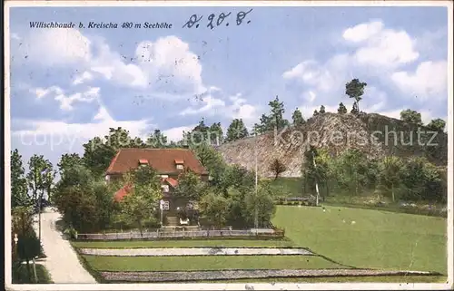 AK / Ansichtskarte Kreischa Wilischbaude Kat. Kreischa Dresden