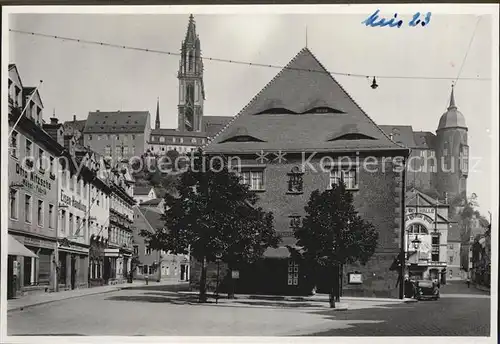 AK / Ansichtskarte Meissen Elbe Sachsen Theater Domtuerme Kat. Meissen