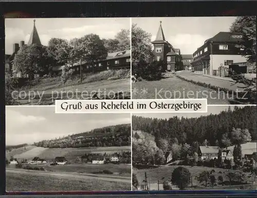 AK / Ansichtskarte Rehefeld Zaunhaus Teilansichten Kat. Altenberg