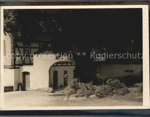 AK / Ansichtskarte Dippoldiswalde Osterzgebirge Torbogen Ferienheim Kat. Dippoldiswalde