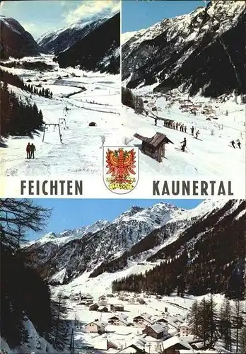 AK / Ansichtskarte Feichten Kaunertal Skigebiet Kat. Tirol