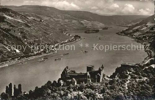 AK / Ansichtskarte Bacharach Rhein Burg Stahleck Kat. Bacharach