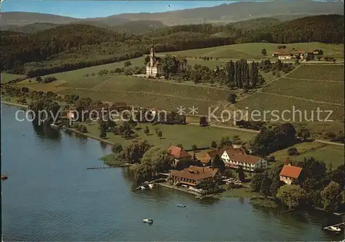 AK / Ansichtskarte Birnau Bodensee Kloster Birnau Fliegeraufnahme Kat. Uhldingen Muehlhofen