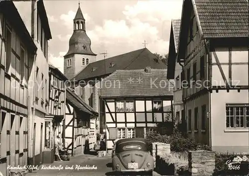 AK / Ansichtskarte Heimbach Eifel Kirchstrasse Pfarrkirche Kat. Heimbach