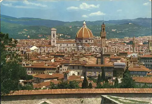 AK / Ansichtskarte Firenze Toscana Panorama dal Forte Belvedere Kat. Firenze
