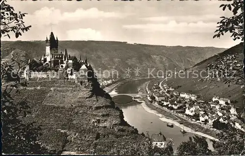 AK / Ansichtskarte Cochem Mosel Panorama Moseltal Reichsburg Kat. Cochem