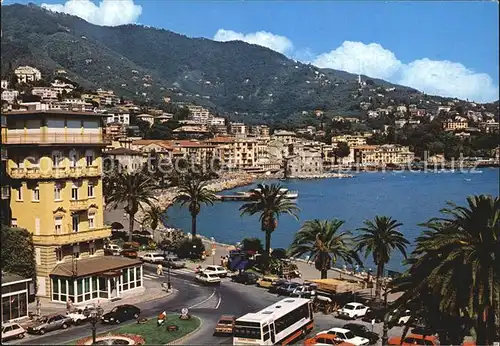 AK / Ansichtskarte Rapallo Liguria Panorama Uferstrasse Hafen Kat. Rapallo