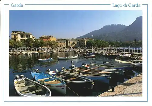 AK / Ansichtskarte Garda Lago di Garda Hafen Gardasee