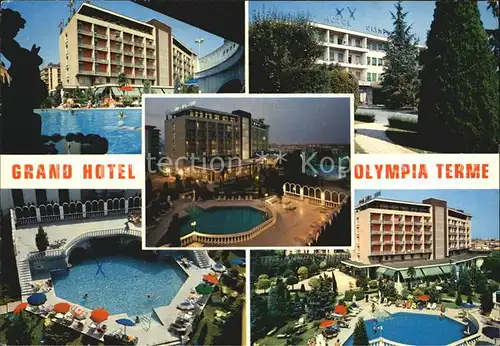 AK / Ansichtskarte Montegrotto Terme Grand Hotel Terme Thermalschwimmbad Kat. 
