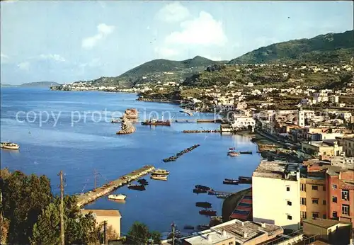 AK / Ansichtskarte Lacco Ameno Panorama Hafen Kueste Kat. Ischia Insel Golfo di Napoli