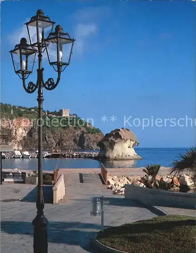 AK / Ansichtskarte Lacco Ameno Uferpromenade Hafen Kat. Ischia Insel Golfo di Napoli
