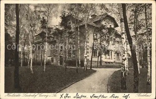 AK / Ansichtskarte Coswig Sachsen Heilstaette Lindenhof Badehaus Kat. Coswig