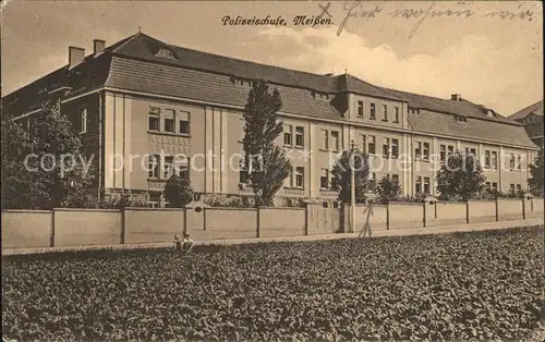AK / Ansichtskarte Meissen Elbe Sachsen Polizeischule Beamtenhaus Kat. Meissen
