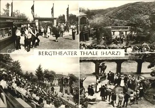 AK / Ansichtskarte Thale Harz Bergtheater Freilichtbuehne Kat. Thale