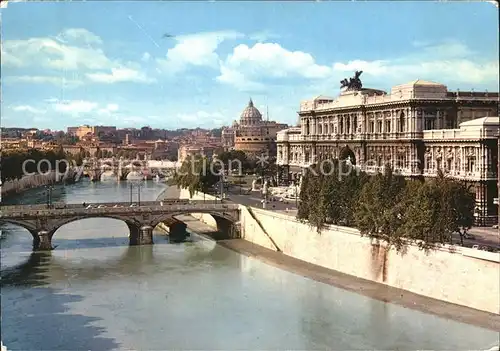 AK / Ansichtskarte Roma Rom Palazzo di Giustizia e Lungotevere Kat. 