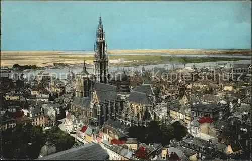 AK / Ansichtskarte Antwerpen Anvers Fliegeraufnahme Altstadt Kat. 