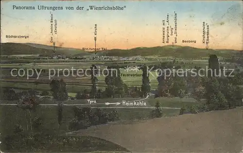 AK / Ansichtskarte Uftrungen Panorama Blick von der Wienrichshoehe Kat. Uftrungen