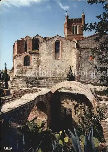 AK / Ansichtskarte Perpignan Eglise St Jacques XIV siecle Ruines fortifications Kat. Perpignan