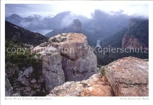 AK / Ansichtskarte Mpumalanga Blyde River Canyon /  /