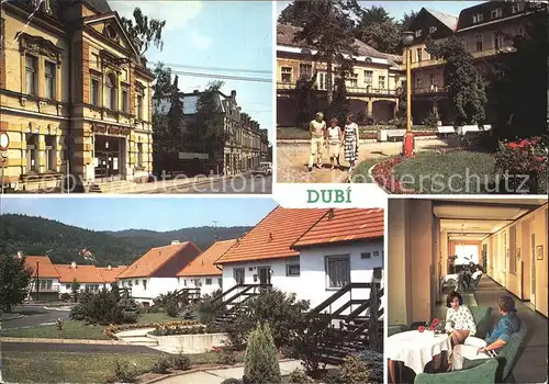 AK / Ansichtskarte Dubi Lazenske mesto na upati Krusnych hor Kurort Erzgebirge Kat. Eichwald