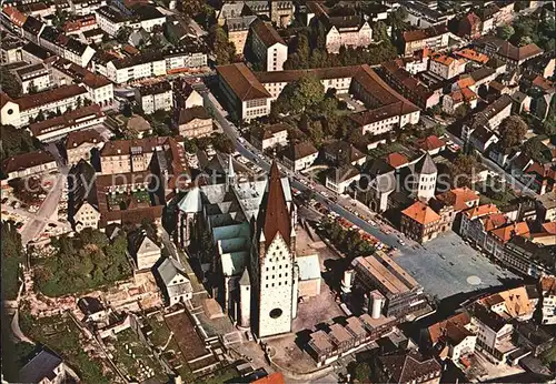 AK / Ansichtskarte Paderborn Rund um den Dom Fliegeraufnahme Kat. Paderborn