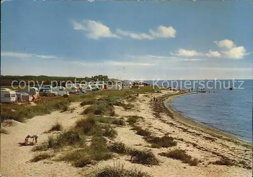 AK / Ansichtskarte Hemmelmark Campingplatz Strand Eckernfoerder Bucht Kat. Barkelsby