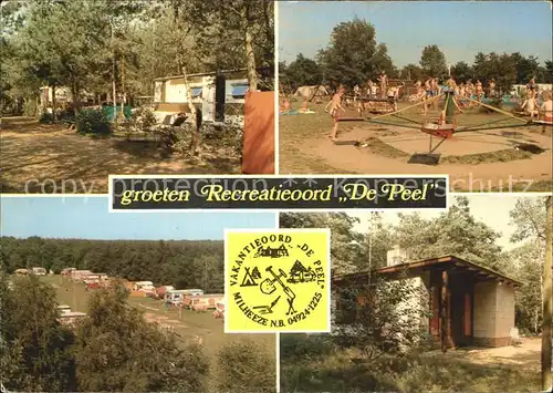 AK / Ansichtskarte Milheeze Campingplatz De Peel  Waschhaus Zeltplatz Spielplatz