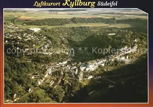 AK / Ansichtskarte Kyllburg Rheinland Pfalz Luftkurort Suedeifel Fliegeraufnahme Kat. Kyllburg
