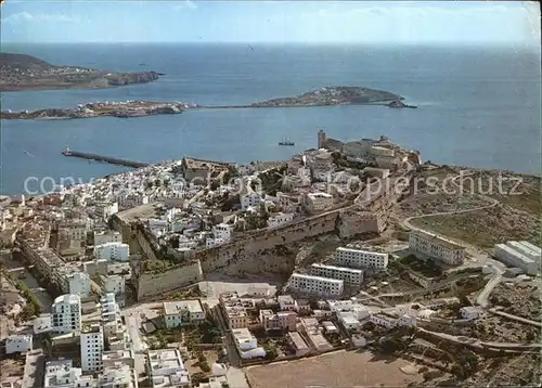 AK / Ansichtskarte Ibiza Islas Baleares Vista en avion Kat. Ibiza