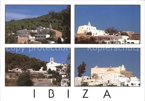 AK / Ansichtskarte Ibiza Islas Baleares Teilansichten Kat. Ibiza