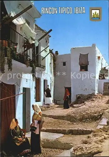 AK / Ansichtskarte Ibiza Islas Baleares Rincon Tipico Ortspartie Kat. Ibiza