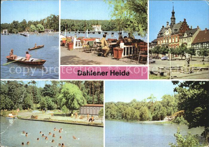 Dahlener Heide Schmannewitz Waldbad Dammuehlenteich FDGB Erholungsheime