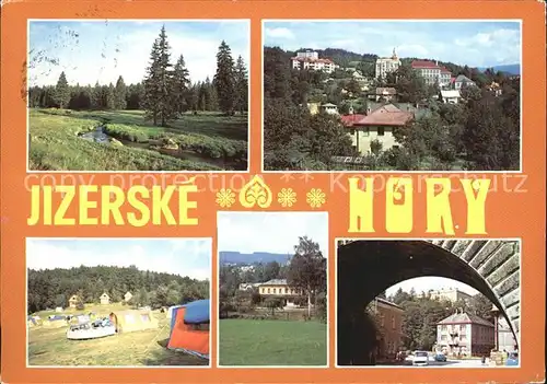 AK / Ansichtskarte Jizerske hory U Jizerky Tanvald Kemp nad Desnou Desna Hotel Koruna Kat. Tschechische Republik