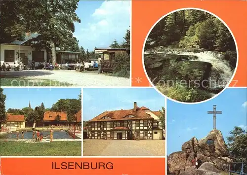 AK / Ansichtskarte Ilsenburg Harz Isefaelle Raststaette Plessenburg Kat. Ilsenburg Harz