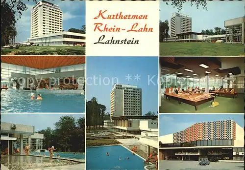 AK / Ansichtskarte Lahnstein Kurthermen Rhein Lahn Kat. Lahnstein