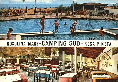 AK / Ansichtskarte Rosolina Mare Camping Sud Rosa Pineta Swimming Pool Restaurant Kat. Rosolina