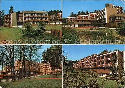 AK / Ansichtskarte Koenigsfeld Schwarzwald Albert Schweitzer Klinik Kat. Koenigsfeld im Schwarzwald