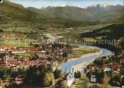 AK / Ansichtskarte Bad Toelz Perle des Isartals mit Juifen Demmeljoch Karwendelgebirge Kat. Bad Toelz
