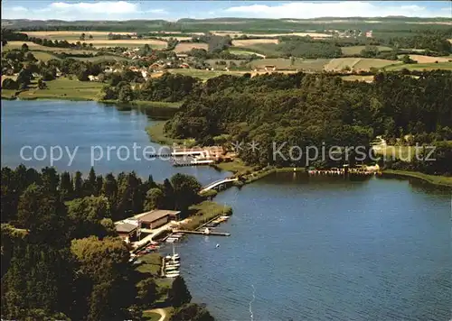 AK / Ansichtskarte Eutin Rosenstadt Holsteinische Schweiz See Fliegeraufnahme Kat. Eutin