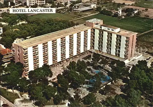 AK / Ansichtskarte Playas de Palma Mallorca Hotel Lancaster Fliegeraufnahme Kat. 