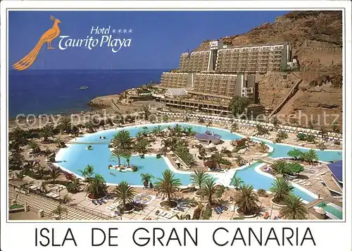 AK / Ansichtskarte Mogan Hotel Taurito Playa Swimming Pool Kat. Gran Canaria Spanien