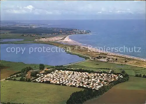 AK / Ansichtskarte Sehlendorferstrand Ostsee Fliegeraufnahme Kat. Blekendorf