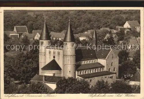 AK / Ansichtskarte Gernrode Harz Stiftskirche  Kat. Gernrode Harz