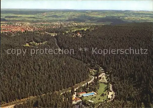 AK / Ansichtskarte Freudenstadt Heilklimatischer Hoehenkurort Schwarzwald Fliegeraufnahme Kat. Freudenstadt